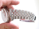 SOLDOUT: Rolex Datejust36 16030 Rare Buckley Dial Automatic White Dial Factory Rolex Box
