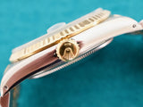 SOLDOUT: Rolex Datejust 16233 White Dial 36MM Automatic Two Tone 18k Gold and Steel SERVICED, 1 YEAR WARRANTY Box 1989