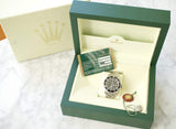 SOLDOUT: Rolex 16600 Sea-Dweller 4000 Automatic 40MM Black Dial w Factory Rolex Box Tag and Warranty Card