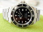 SOLDOUT: Rolex 16600 Sea-Dweller 4000 Automatic 40MM Black Dial w Factory Rolex Box Tag and Warranty Card - WearingTime Luxury Watches