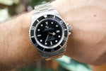 SOLDOUT: Rolex 16600 Sea-Dweller 4000 Automatic 40MM Black Dial w Factory Rolex Box Tag and Warranty Card - WearingTime Luxury Watches