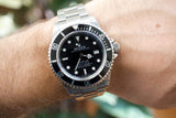 SOLDOUT: Rolex 16600 Sea-Dweller 4000 Automatic 40MM Black Dial w Factory Rolex Box Tag and Warranty Card