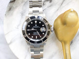 SOLDOUT: Rolex Submariner Date 16610 40MM Automatic Factory Rolex Box 1993