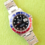 Rolex GMT Master II 16710LN Pepsi 40 mm Automatic Factory Travel Box Service Warranty Card - WearingTime Luxury Watches