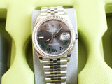 SOLDOUT: Rolex Datejust 126234 36MM Wimbeldon Jubilee Box Papers Steel 2022