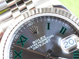 SOLDOUT: Rolex Datejust 126234 36MM Wimbeldon Jubilee Box Papers Steel 2022