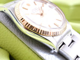 Rolex Air King  5701 34MM Automatic Oyster 18K Yellow Gold Bezel Mint Serviced Box Papers 1988