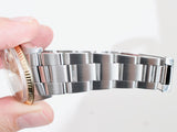 Rolex Air King  5701 34MM Automatic Oyster 18K Yellow Gold Bezel Mint Serviced Box Papers 1988