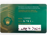 SOLDOUT: Rolex Air King 126900 40MM Automatic Black Dial Mint Box Paper Under Factory Warranty 2022