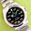 SOLDOUT: Rolex Air-King 126900 Oyster Perpetual 40MM Automatic Black Dial Box Papers Factory Warranty 2024