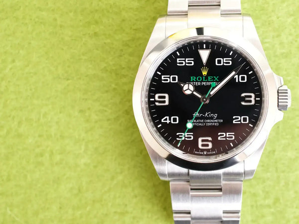 SOLDOUT: Rolex Air King 126900 40MM Automatic Black Dial Mint Box Paper Under Factory Warranty 2023