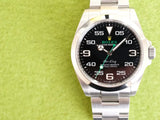 SOLDOUT: Rolex Air-King 126900 Oyster Perpetual 40MM Automatic Black Dial Box Papers Factory Warranty 2024