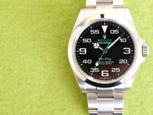 SOLDOUT: Rolex Air-King 126900 Oyster Perpetual 40MM Automatic Black Dial Box Papers Factory Warranty 2024