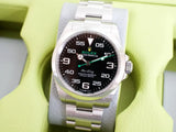 SOLDOUT: Rolex Air-King 126900 Oyster Perpetual 40MM Automatic Black Dial Box Papers Factory Warranty 2024