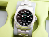 SOLDOUT: Rolex Air King 126900 40MM Automatic Black Dial Mint Box Paper Under Factory Warranty 2022