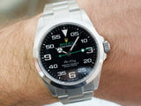 SOLDOUT: Rolex Air King 126900 40MM Automatic Black Dial Mint Box Paper Under Factory Warranty 2022