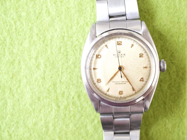 SOLDOUT: Rolex 4365 Air King 34MM White Dial Manual Winding Factory Rolex Box