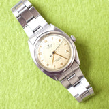 SOLDOUT: Rolex 4365 Air King 34MM White Dial Manual Winding Factory Rolex Box