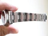 SOLDOUT: Rolex Air King 5500 34MM Automatic Black Dial Factory Rolex Box First Owner All Original