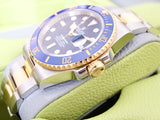 Rolex Submariner Date 126613LB Bluesy 41MM Two-Tone 18k Yellow Gold & Steel Automatic Mint Factory Warranty Box Papers 2025