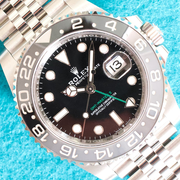 Rolex GMT-Master II 126710GRNR Bruce Wayne 40MM Automatic Jubilee Factory Warranty New Box Papers 2026