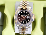 SOLDOUT: Rolex GMT-Master II 126713GRNR “Bumblebee” 40MM Two-Tone Jubilee Factory Warranty Box Papers 2024