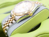 SOLDOUT: Rolex Datejust 36MM 116233 JUBILEE Two-Tone Yellow Gold Steel White Anniversary Dial Box Papers 2013