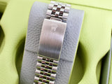 SOLDOUT: Rolex Datejust 36MM 16220 Engine Turn Bezel Mint Automatic 1 Year Warranty Box 1999