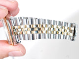 SOLDOUT: Rolex Datejust 1601 36MM Automatic 1Gold & Steel Two-Tone Jubilee Rare Linen Dial 1 Year Warranty Box 1969