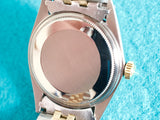 SOLDOUT: Rolex Datejust 1601 36MM Automatic 1Gold & Steel Two-Tone Jubilee Rare Linen Dial 1 Year Warranty Box 1969