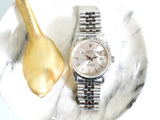 SOLDOUT: Rolex Datejust 36MM 16234 Silver Stick Dial Automatic Jubilee Fluted Bezel Serviced Box 1991