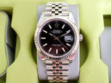 SOLDOUT: Rolex Datejust 41MM 126334 Automatic Jubilee Mint 1 Year Warranty Black Dial Box