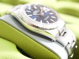 SOLDOUT: Rolex Datejust 41MM 126334 Automatic Blue Stick Dial 18k White Gold Fluted Bezel Oyster Box Papers 2023