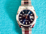 SOLDOUT: Rolex Datejust 126300 41MM Mint Automatic Blue Dial Smooth Bezel Oyster Box Papers 2023