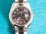 SOLDOUT: Rolex Datejust 41MM 126300 Rhodium Dial Smooth Bezel Oyster Automatic Box Papers 2018