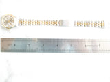 SOLDOUT: Rolex Lady-Datejust 69173 26MM 18k Yellow Gold Steel Grey Dial FACTORY Diamond Dial 18k Fluted Bezel BOX PAPERS FULL SET Jubilee NO HOLES