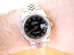 Rolex Datejust 36MM 116234 18k Bezel Super Jubilee Fatory Rolex Travel Box - WearingTime Luxury Watches