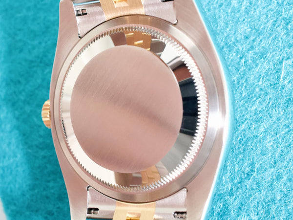 Rolex Datejust 116233 36MM Automatic Blue Dial Two-Tone Steel 18k Yellow Gold Jubilee Box Papers 2004