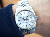 SOLDOUT: Rolex Datejust 16014 36MM 18k Bezel Automatic Jubilee Rolex Travel Box