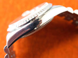 SOLDOUT: Rolex Datejust 16220 36MM Tapestry Tuxedo Dial Quickset No Holes Factory Rolex Box Automatic