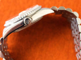 SOLDOUT: Rolex Datejust 16220 36MM Tapestry Tuxedo Dial Quickset No Holes Factory Rolex Box Automatic