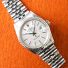 SOLDOUT: Rolex Datejust 16220 36MM Tapestry Tuxedo Dial Quickset No Holes Factory Rolex Box Automatic