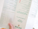 SOLDOUT: Rolex Datejust 16220 36MM Silver Dial Automatic Full Set No Holes Case 1999