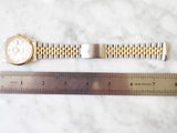 SOLDOUT: Rolex Datejust 16233 36MM Two Tone 18K Bezel Jubilee White Roman Dial No Holes Factory Rolex Box