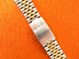 SOLDOUT: Rolex Datejust 16233 36MM Two Tone 18K Bezel Jubilee White Roman Dial No Holes Factory Rolex Box