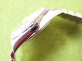 Sold Out: Rolex Datejust 36MM 16234 Quickset Jubilee 18K Bezel Silver Dial No Holes Factory Rolex Box