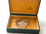 Sold Out: Rolex Datejust 36MM 16234 Quickset Jubilee 18K Bezel Silver Dial No Holes Factory Rolex Box