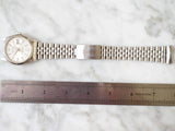 Sold Out: Rolex Datejust 36MM 16234 Quickset Jubilee 18K Bezel Silver Dial No Holes Factory Rolex Box