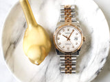 SOLDOUT: Rolex Datejust 36MM 116231 FACTORY ANNIVERSARY DIAMOND DIAL, 18K Rose Gold and Steel Two Tone
