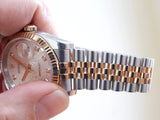 SOLDOUT: Rolex Datejust 36MM 116231 FACTORY ANNIVERSARY DIAMOND DIAL, 18K Rose Gold and Steel Two Tone